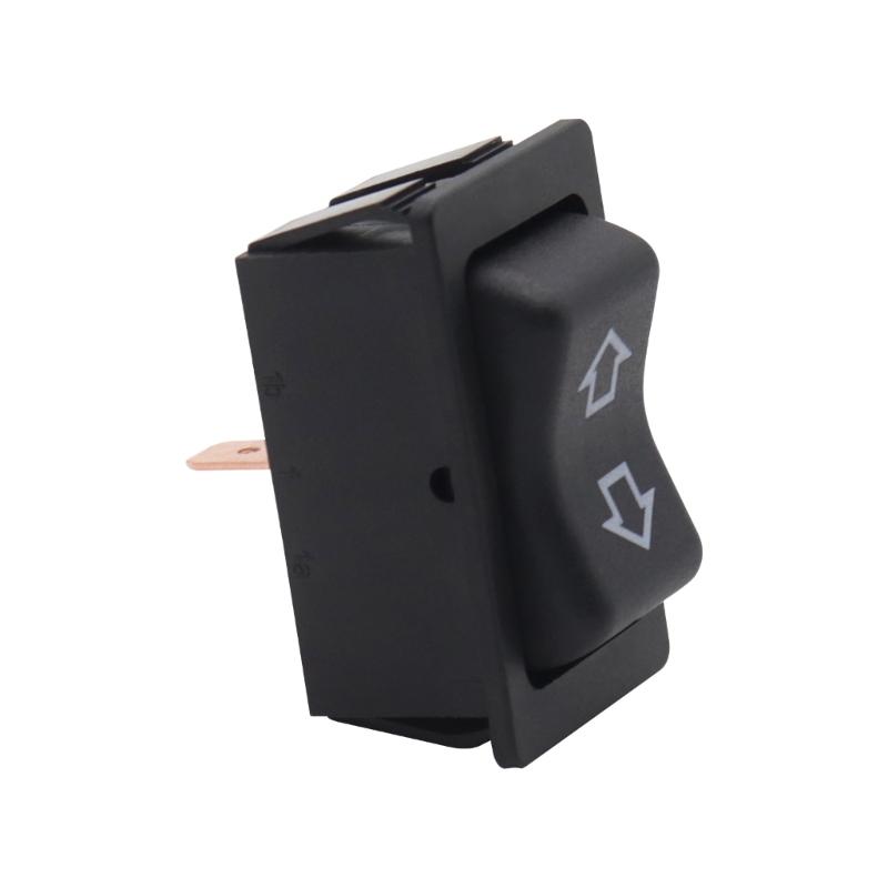 Small 12V/40A Motor Direction Switch with Self Resetting Feature Motor Reversal Switch Plastic for enhances Stability