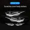 Citroen Car Rearview Mirror Door Sideways Side Decoration Stickers For Citroen C8 DS3 C6 C3 Vts C4 Saxo C4L C5 C2 C1 Xsara C3-XR