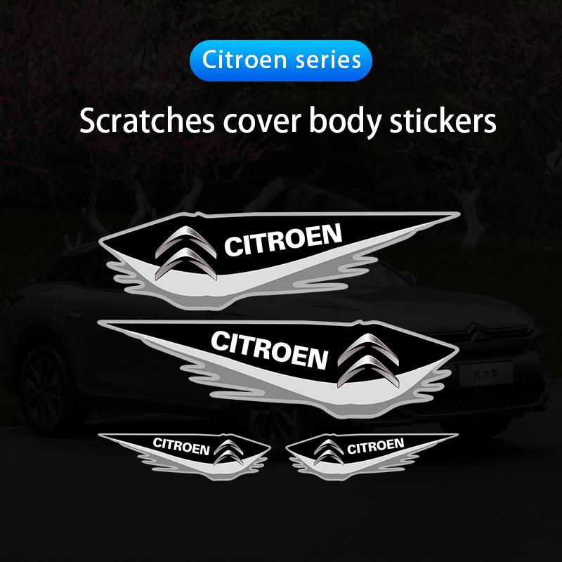 Citroen Car Rearview Mirror Door Sideways Side Decoration Stickers For Citroen C8 DS3 C6 C3 Vts C4 Saxo C4L C5 C2 C1 Xsara C3-XR