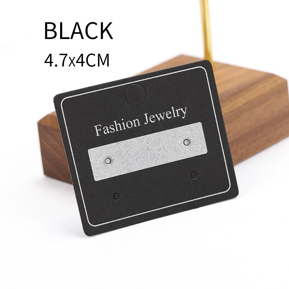 50 pièces Cartes d'Affichage pour Boucles d'Oreilles et Colliers pour Boîte à Bijoux Carte d'Accrochage en Carton Carde pour Clous d'Oreilles Carte en Papier Bijoux DIY