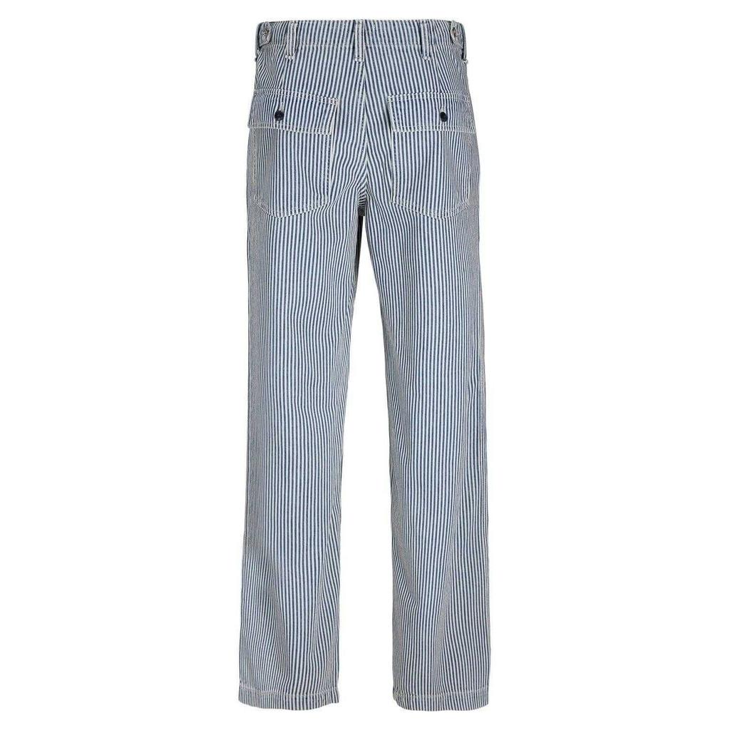 Jack And Jones Mens Striped Loose Fit Jeans