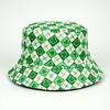 Men's And Women's St. Patrick's Day Fisherman Hat Big Head Circumference Double-sided Basin Hat Outdoor Hat