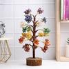 Seven Chakra Tree  for Home Decoration Crystal Tree for Positivity Goodluck GemstoneStone Tree for Living Room,Decor Gift