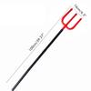 4 Section Splicing Grim Reaper Scythe Demon Trident Toy Halloween Cosplay Props