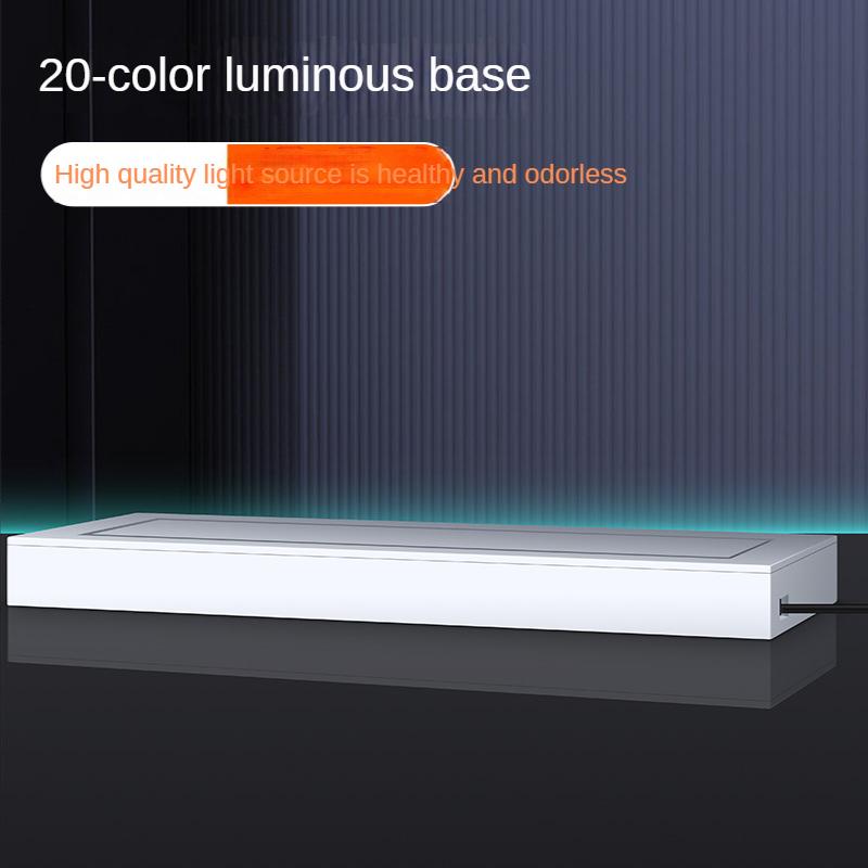 Dust Cover Luminous Base Box For Nintendo Switch/OLED Switched Acrylic Host Shell Oled Protective Sleeve