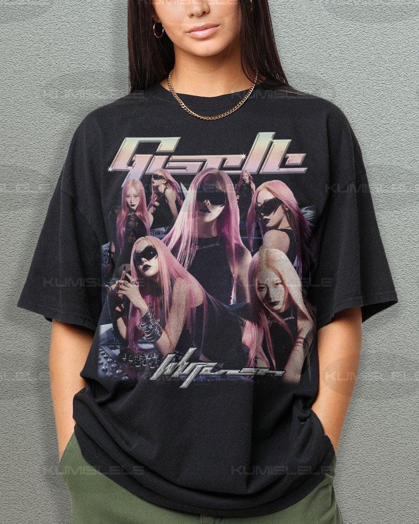 Giselle Aespa Whiplash T-Shirt, parallel lines tour tee 2XL