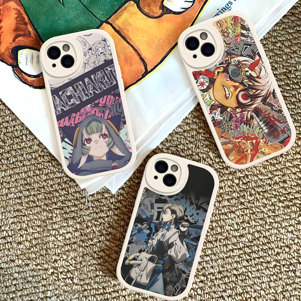 Combat Anime G-Gachiakuta Japanese Phone Case Hard Leather For IPhone 14 13 16 Mini 15 14 11 12 Pro Max Plus Fundas