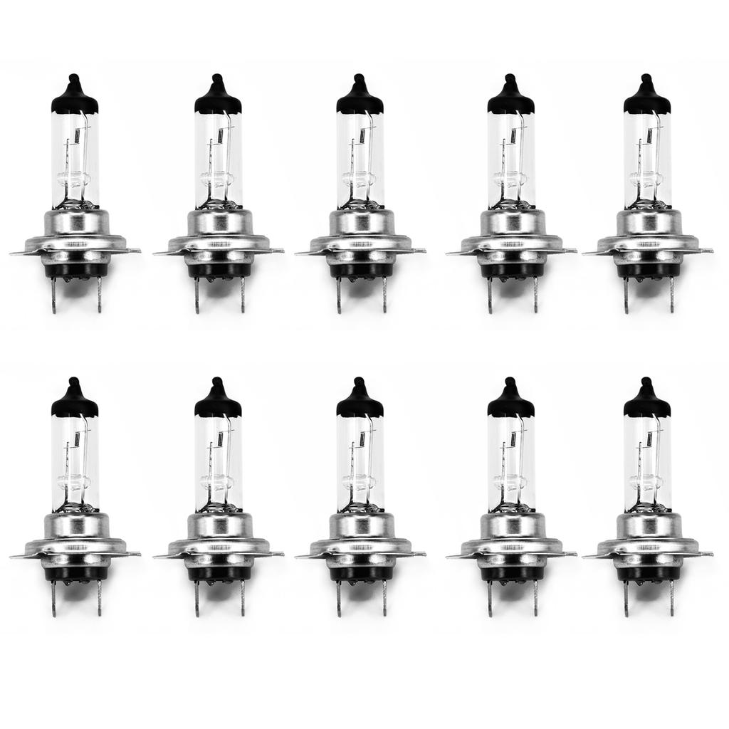 Bulbs Headlights Halogen High Brightness High&Low Beam Lamp Light Long Lasting Xenon Xenon Gas Filled 10Pcs 12V DC 4300k