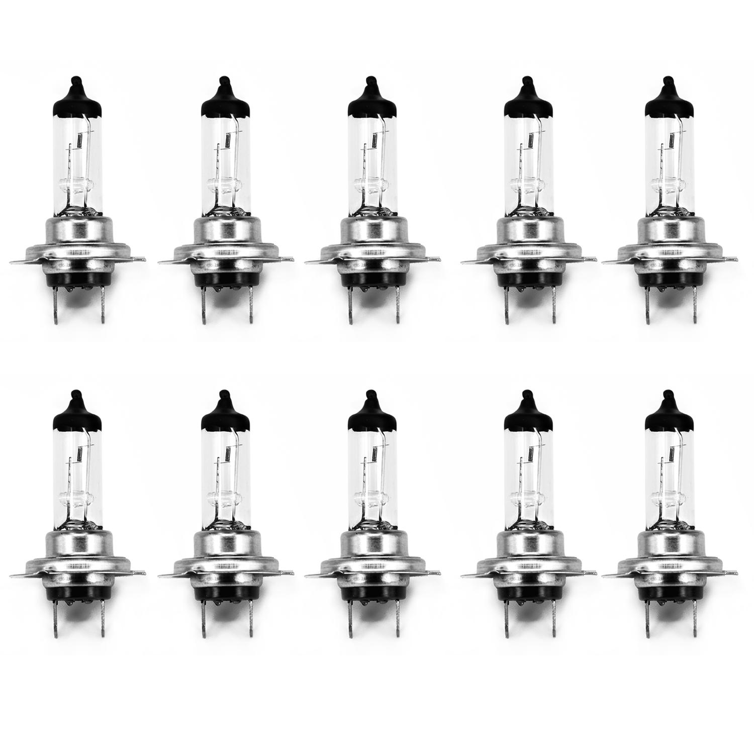 

10Pcs Pack 12V Autos Car H7 Xenon Headlight 55W Halogen Light Lamp Bulbs 43000k