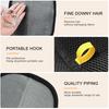 5Pcs/Set Pet Hair Remover Reusable Electrostatic Dogs Cats Hair Removal Gloves Lint Removal Tool for Clothing Furniture Car Seats