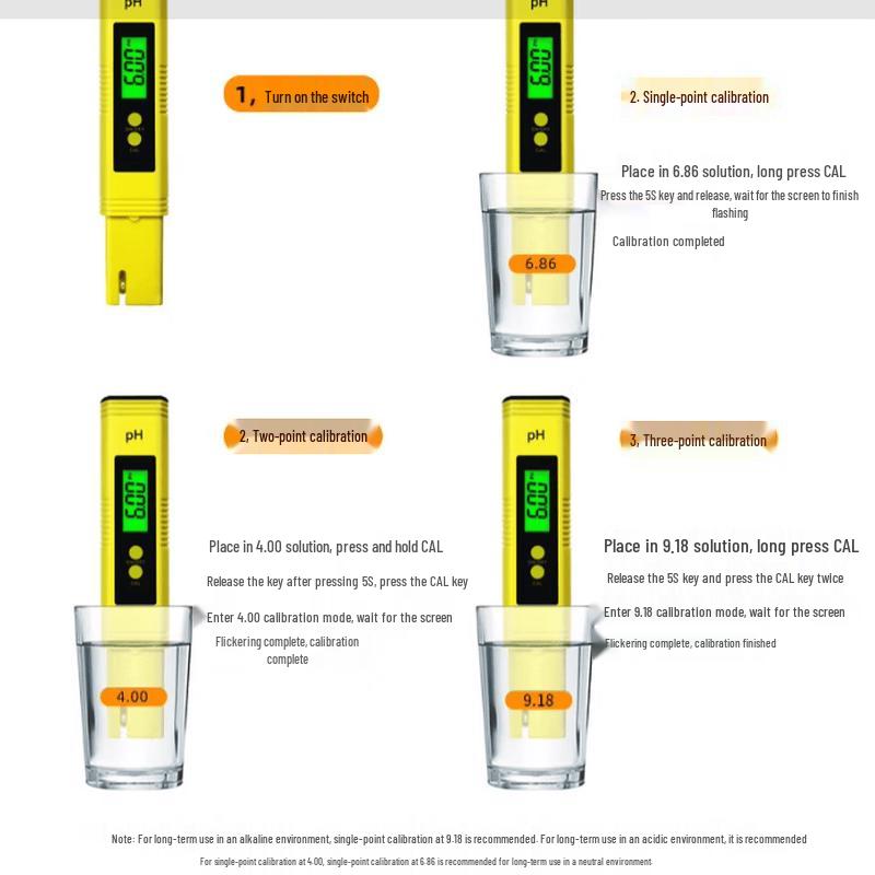 Honggong High-Precision pH Meter (CN version)