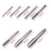 2PCS/Set M3~M14 HSS Screw Fluted Plug Hand Straight Flute Taps Threading Kit Thread Tap Set Metric Drill Bit