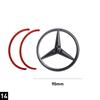 Car Original Rear Label Badge Sticker for Mercedes-Benz W166 GLE63 AMG S 2016 2017 2018 2019 ML Class Car Tail Emblem Decodation NP1