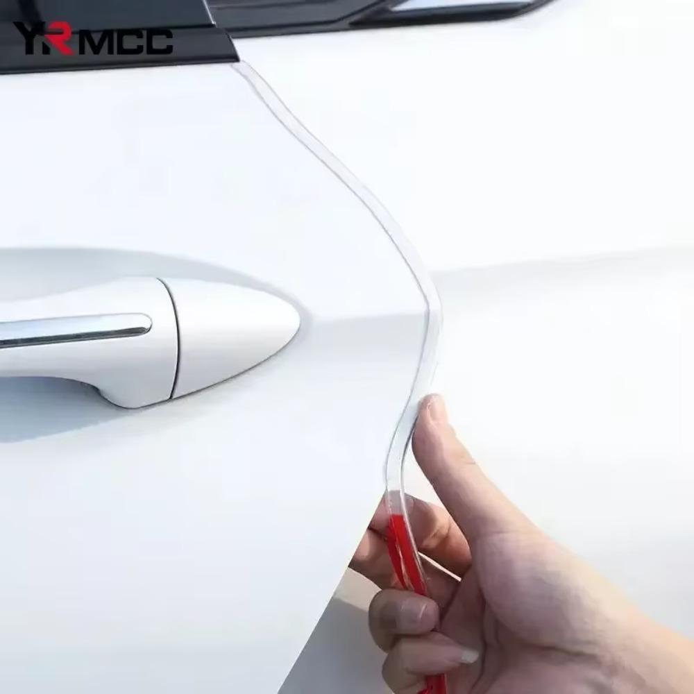 2/5M Car Door Edge Rubber Scratch Protection U Type Protection Strips Anti Collision Rubber Sealing Trim for Auto Door Protector