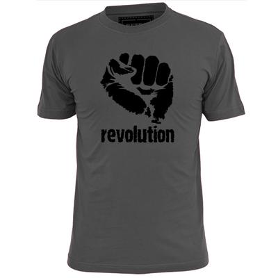 Mens Revolution Fist T Shirt Freedom Equal Rights Peace