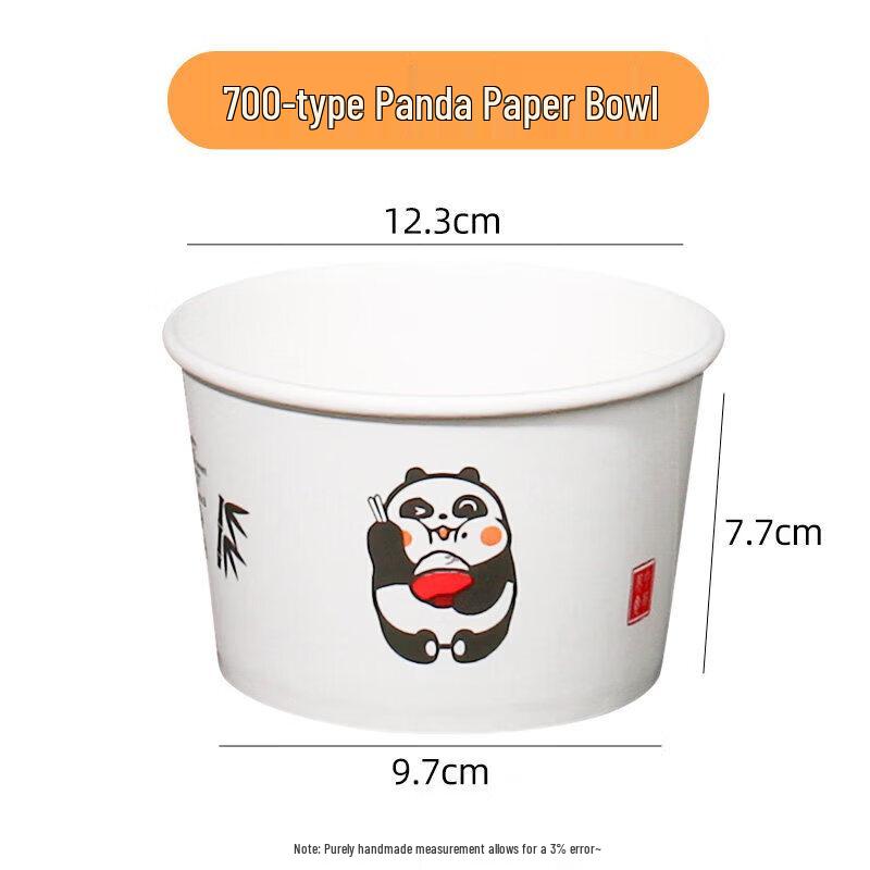 Qiwei Thickened Disposable Rice Husk Food Bowls