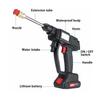 2000W 90Bar Portable Cordless High Pressure Car Washer Spray Water Guns Car Wash Pressure Cleaner Cleaning Machine