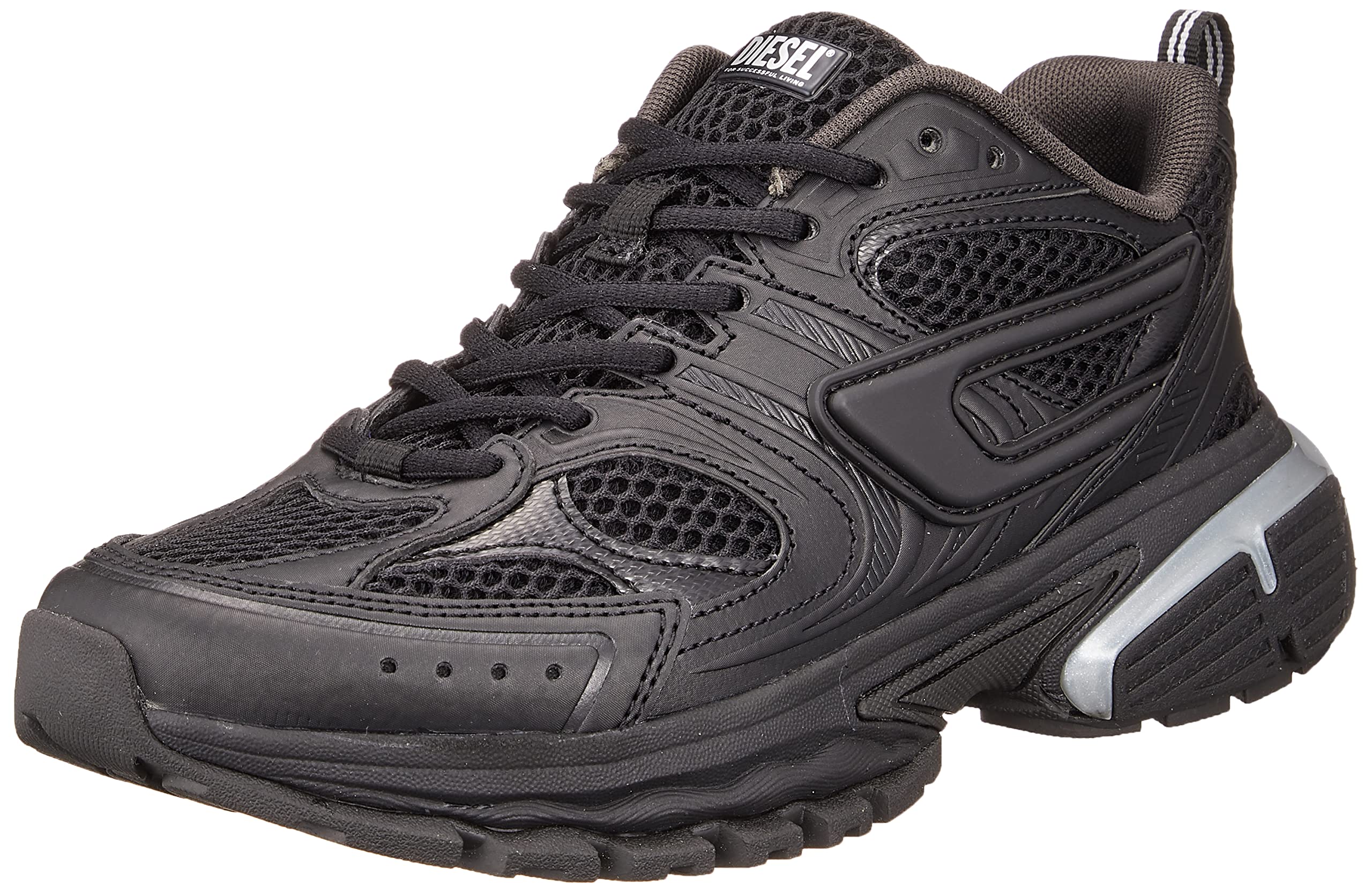 

PU Mesh Sneakers Y03074P0423 35 Black T8013 [Diesel] Women s чорний