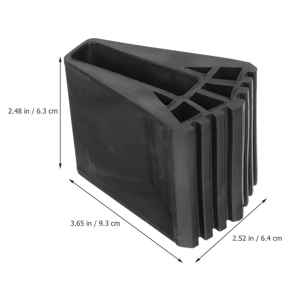 

Non-Slip Rubber Ladder Feet Covers Sturdy Ladder Leg Protectors for Extension Ladders Stepladders Folding Ladders Floor чорний
