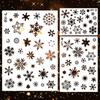 Christmas Snowflakes Painting Templates for Kid Student Art Drawing DIY Crafts