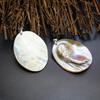 Elegant Natural Mother-of-Pearl Pendant Necklace