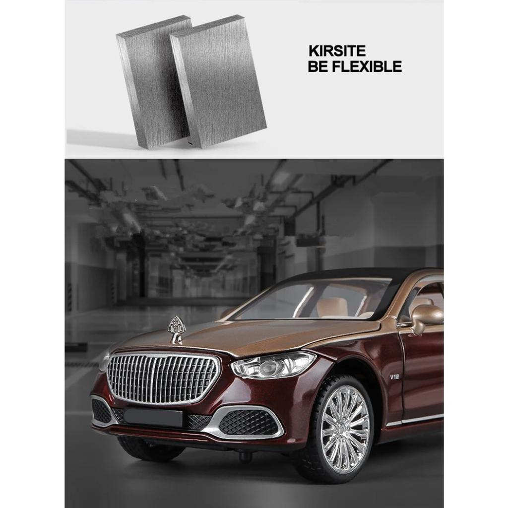 1/24 Maybach S680 Alloy Diecasts Toy Vehicles Metal Car Model Sound and Light Shock Absorbers Collection Boy for Childrens Gifts
