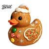 Christmas Tree Hanging Decorations Duck Figurine Resin Sculpture for Holiday Home Decor Cute Ornaments Desktop with Festive Elements Indoor Outdoor