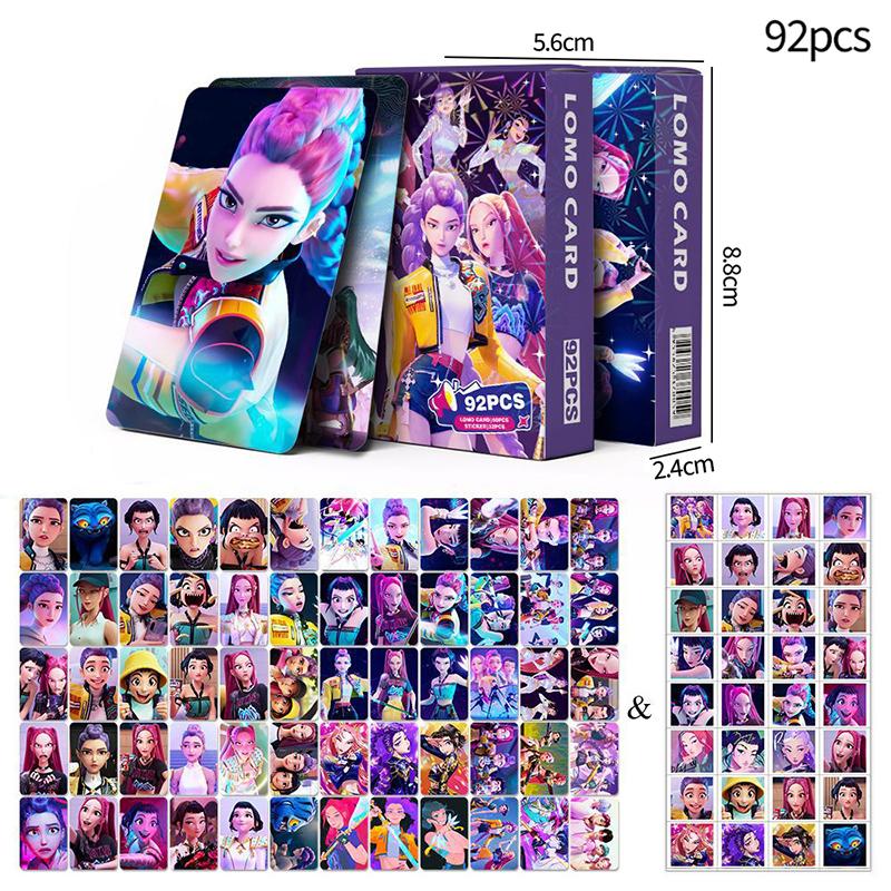 Kpop Demon Hunter Pocards Huntrix Cards Sajja Boys Karty Tygrysa Dziewczęcy Chłopięcy Zespół Prezenty Zestaw Pocztówek Mini Album Kolekcjonerski Prezenty