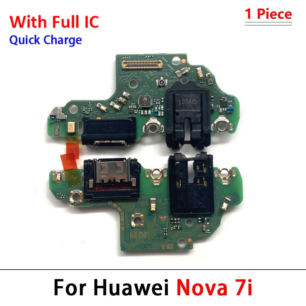 Neu Für Huawei Nova 5 5T 7 7i 8 8i 9 10 Pro SE 5G USB-Ladegerät Dock-Anschluss Ladeanschluss Mikrofon Flexkabel