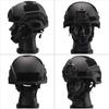 T.D.Well MICH 2000 SWAT Tactical Helmet for Kids, Black (Head Circumference: 53-57cm)