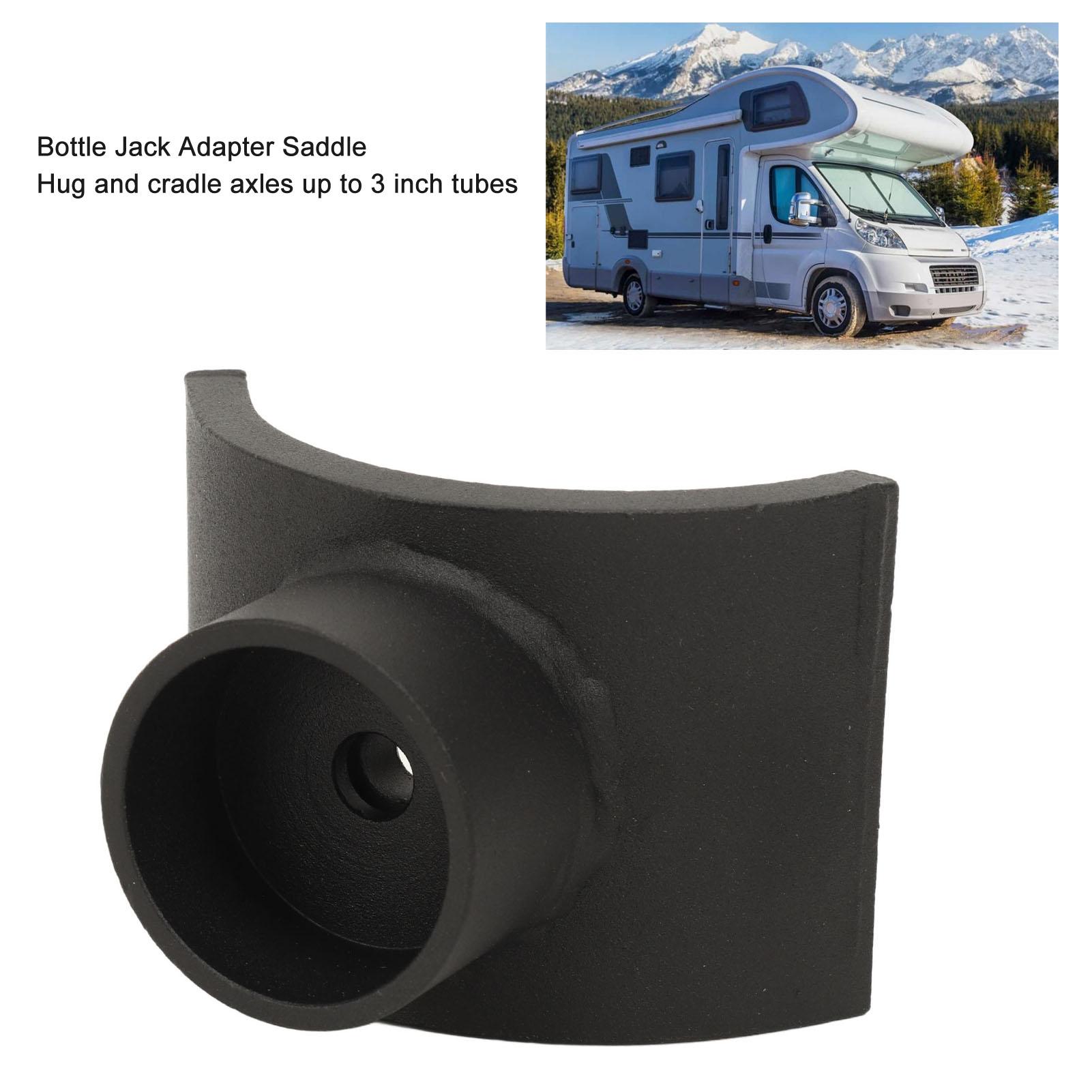 

Седло адаптера бутылочного домкрата Высокопрочное гидравлическое подъемное ось седло для 3-дюймовой трубки черного цвета чёрный