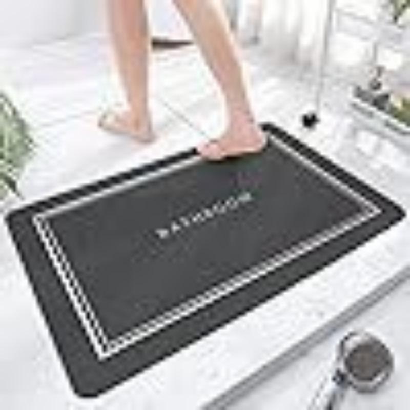 

Simple Kitchen Moisture-wicking Mat Bathroom Non-slip Door Mat Home Quick Drying Soft Diatom Mud Durable Durable 50 * 80Cm