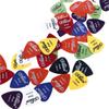 0.58 - 1.5 mm Multiple Color Acoustic 1 Box Bass Guitar Picks Mediator Plectrum Guitar Accessories