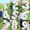32-inch Digital Balloon Decor for Children's Birthday Party - Happy Birthday Photo Props