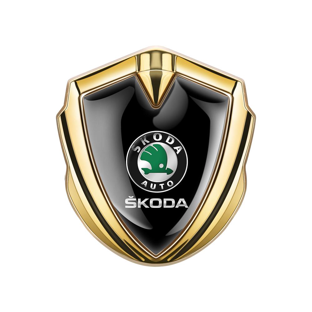 BWI5 Car Shield Badge Sticker Auto Body Side Window Decoration Accessories For Skoda Octavia Rapid Fabia Superb Kodiaq Kamiq A7 A5