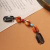 Tibetan Natural Stone Woven Hairpin Retro Personalized Niche Edge Clip Hair Accessories Tibetan Exotic Women's Headdress