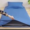 WASART 360° Fully Enclosed with Zipper Mattress Protector Cover Student Baby Single Double Bed Sheet Protection Pad 90/150cm