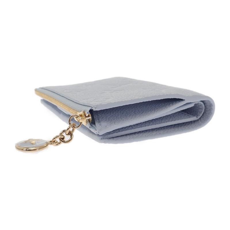 LOUIS VUITTON M14654 Bifold Wallet Azure blue Monogram Ann Platt Women