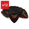 Guitar Picks Fender 346 Shape Classic Celluloid Picks, Heavy (12-Count)