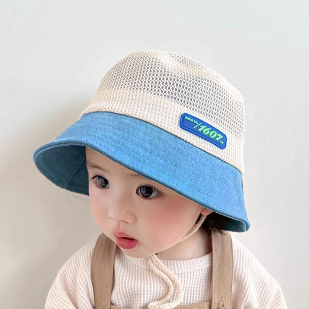 Sun Protection Bucket Hat Breathable Basin Cap New Fisherman Hats  Kids