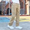 Men's Fashion Trend Straight Workwear Pants - High-Quality, Versatile Casual Trousers for Spring and Autumn