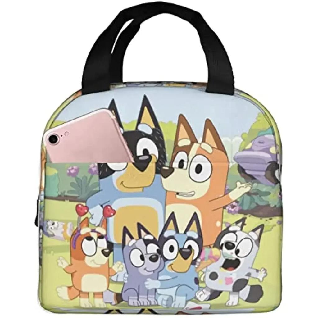 Lunch Bag Cartoon Portable Thickened Hot and Cold Rice Bag Lunch Box Handbag