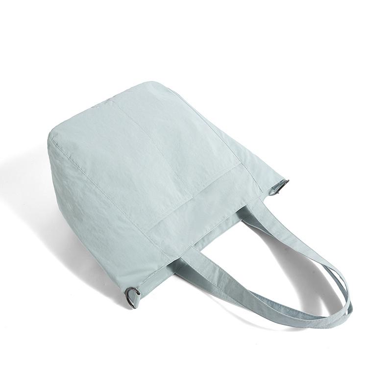 Large Capacity Handbag Women's Solid Color Shoulder Bag