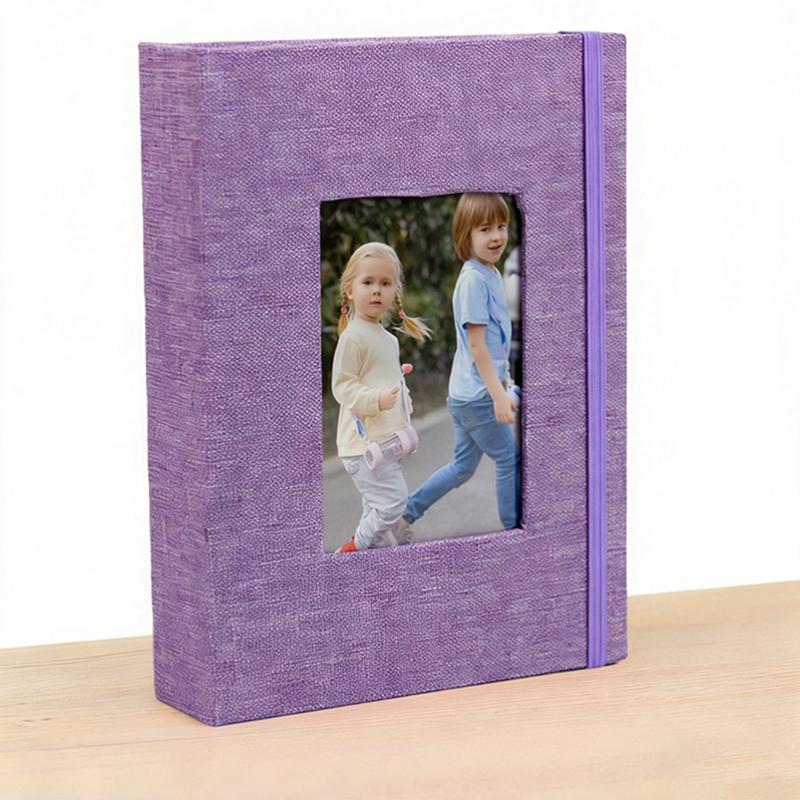 Cloth-bound Insert Album Photo Album For 104 Photos