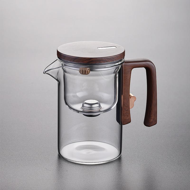 

520ML / 720ML Glass Tea Pot with Infusers Magnetic Water Separation Teapot for Loose Leaf Tea