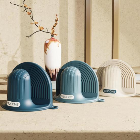 Rukavice proti opaření odolné vůči vysokým teplotám se závěsným otvorem Protiskluzový silikon pro kuchyňské pečení