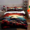 Eagle Mountain Landscape. Bedding Duvet Cover Sets Duvet Covers Pillowcases Gifts (1 * Duvet Cover 2 * Pillowcases, Without Duvet Insert)