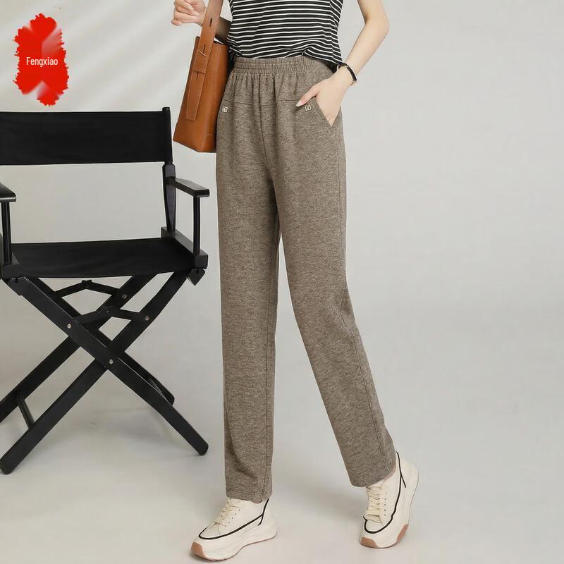 Women s Casual High-Waist Plus Size Cropped Summer Pants 5XL