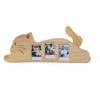 Rotatable Tail Cat Shape Photo Frame Adjustable Angle Kitten Wooden Photo Holder  Memorial Gift