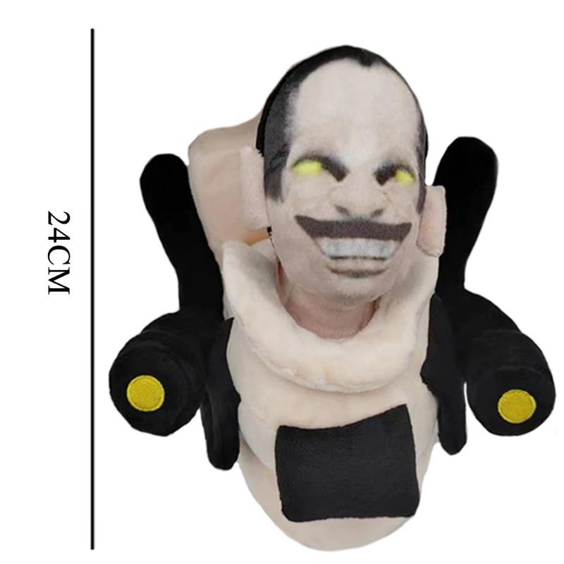 34pcs Skibidi Toilet Plush Soft Toy Cameraman TV Man Skibidi Dop Dop Yes Yes Titans Camcordeman Speakerman Speaker Man Doll